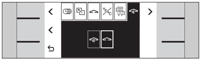GAGGENAU BS281610 - Revenir aux réglages de la livraison. - 4