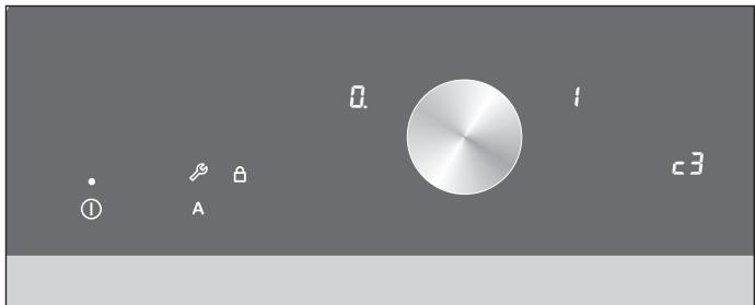 GAGGENAU CE491112 - Accessing the options menu - 4