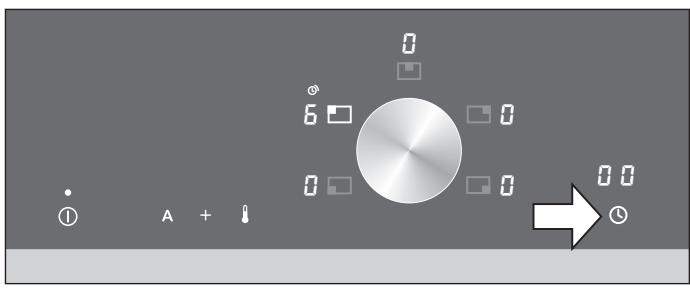 GAGGENAU CE491212 - Setting an automatic switch-off time - 1