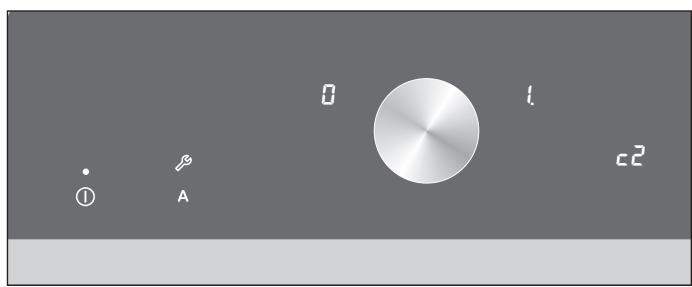 GAGGENAU CE491212 - Accessing the options menu - 3