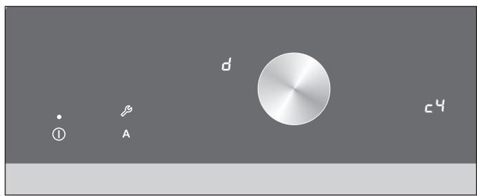 GAGGENAU CE491212 - Accessing the options menu - 5