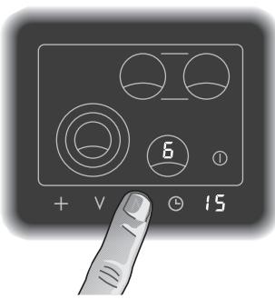 GAGGENAU CK481110 - Programming a switch-off time - 2