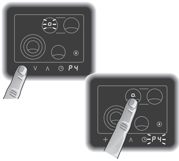 GAGGENAU CK481610 - Options menu, setting the child lock - 1