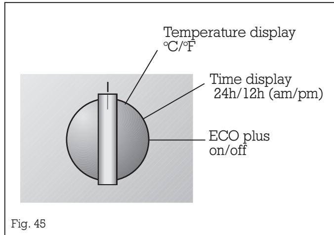 GAGGENAU EB295111 - Options menu - 1