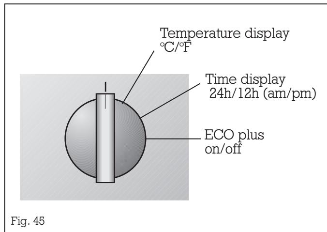 GAGGENAU EB295131 - Options menu - 1