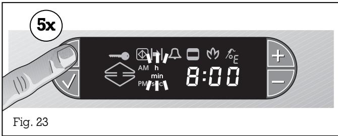 GAGGENAU EB295610 - Operating the timer - 1