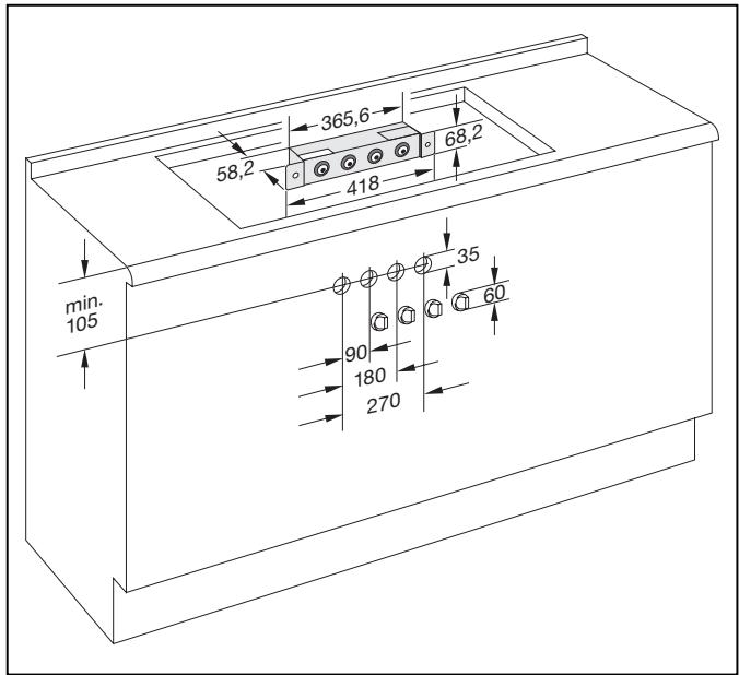 GAGGENAU SP483110 - Note for single phase connection: - 1