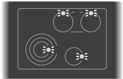 GAGGENAU SP483110 - Indicator light/Residual heat display - 1