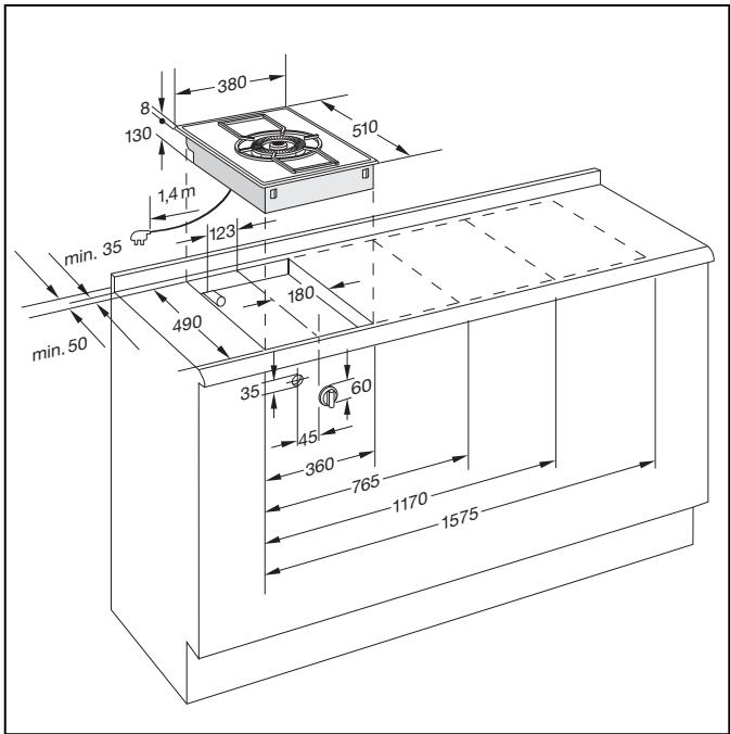 GAGGENAU VG441110F - Preparing the Cabinet - 1