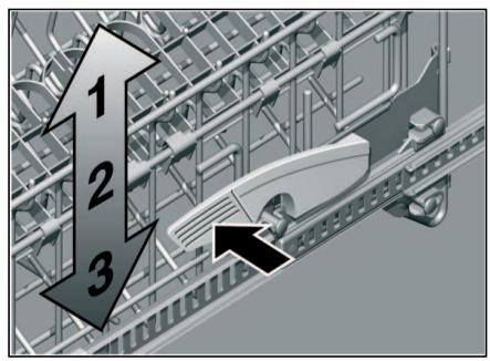 GAGGENAU DI461131 - Adjusting the height of the basket - 1