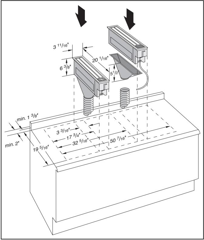 GAGGENAU VL431707 - Installing the appliance - 1