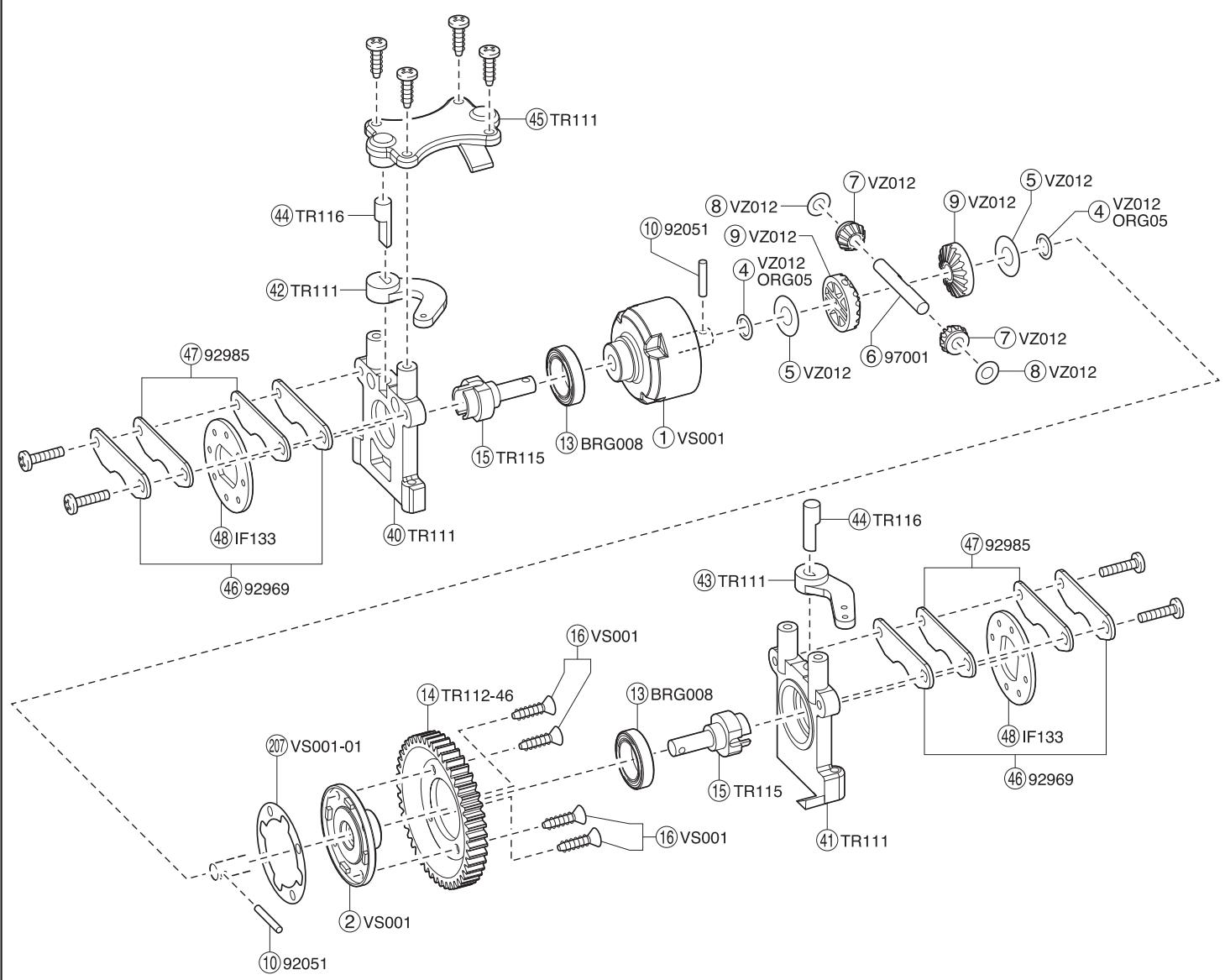 KYOSHO DBX 2.0 - 3×10MM TP - 1