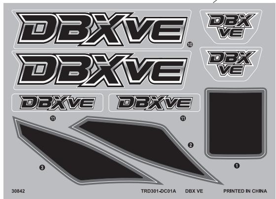KYOSHO DBX VE - 徳ル / Shock Absorber / Stoßdämpfer Amortisseur / Amortiguidor - 15
