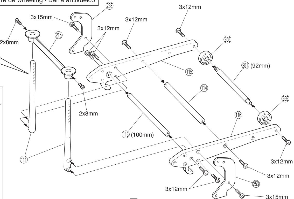 KYOSHO MAD FORCE KRUISER - Avant l'assemblage, veuillez lire les points suivants attentivement: - 1