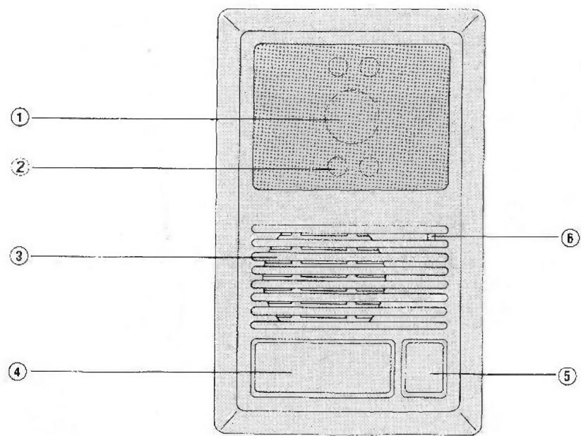 EXTEL PORTIER VIDEO 881 - B) platine extérieure - 1