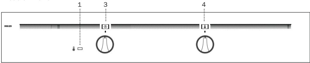 TEKA HI-625ME - Painel de Comandos - 1