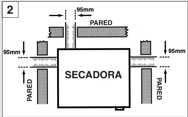 TEKA TKS 6000E - Cuide que la manguera de ventilacion no se doble, porque de ser asi impederá el funcionaiciento efectivo de la secadora. - 1