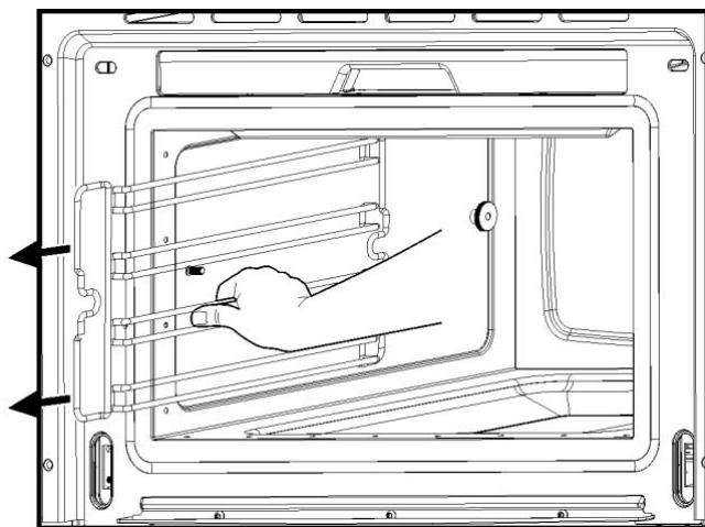 TEKA HKX 960 S  - INSTALATION MANUAL - Seitengitter aushängen - 3