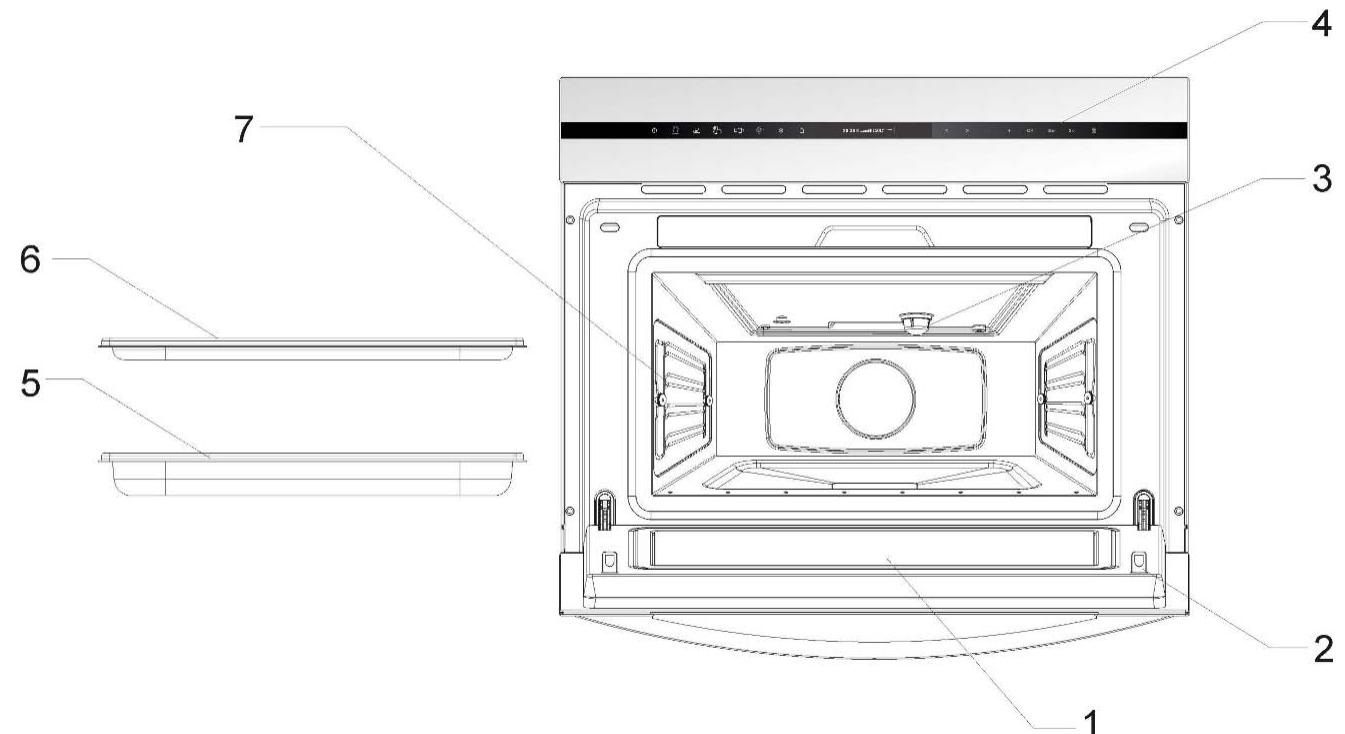 TEKA HKX 960 S  - INSTALATION MANUAL - Description of your oven - 1