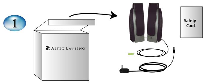 ALTEC LANSING BX20 - ALTEC LANSING BX20 Quick Connect Card - 1