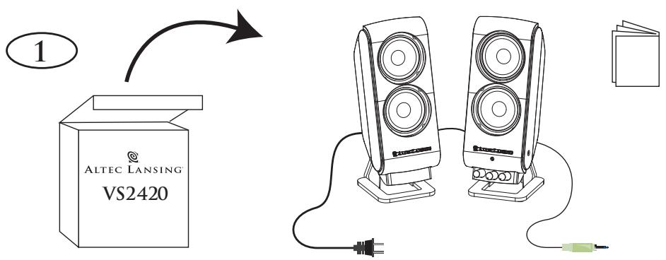 ALTEC LANSING VS2420 - 1