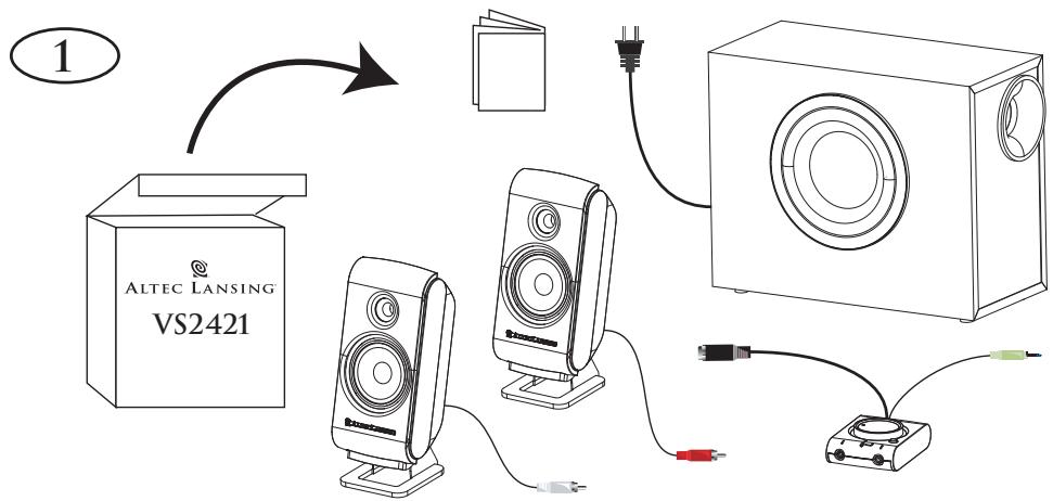 ALTEC LANSING VS2421 - 1
