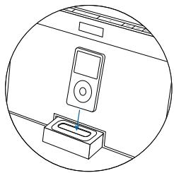 ALTEC LANSING IMT702 - How to Place an Adapter - 1