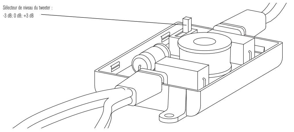 FOCAL POLYGLASS COAXIAUX - Réglage de niveau du tweeter - 1