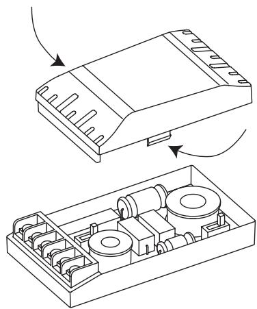 FOCAL POLYGLASS MULTI SPEAKER - Fixation des filtres - 1