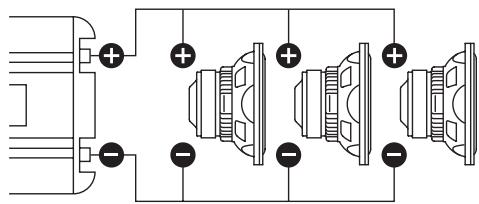 FOCAL SUBWOOFERS POLYGLASS - Raccordements des subwoofoers - 3