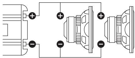 FOCAL POLYGLASS SUBWOOFERS - Connection diagrams - 2