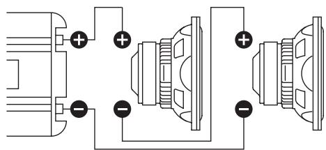FOCAL POLYGLASS SUBWOOFERS - Connection diagrams - 4