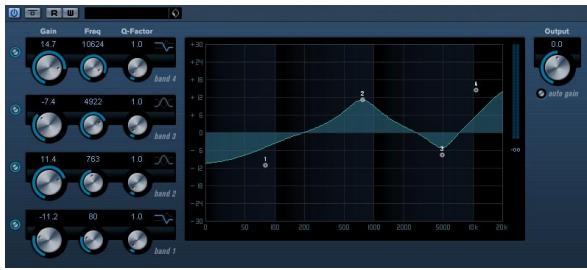 STEINBERG CUBASE 4 - Studioeq (cubase uniqueness) - 1