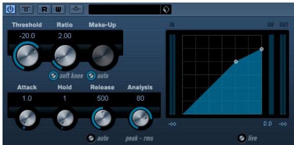 STEINBERG CUBASE 4 - Plug-ins de dynamique - 1