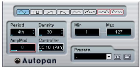 STEINBERG CUBASE 4 - Autopan - 1