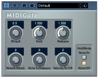 STEINBERG CUBASE 4 - MIDI gate - 1
