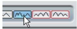 STEINBERG CUBASE 4 - Sélecteurs de forme d'onde - 1