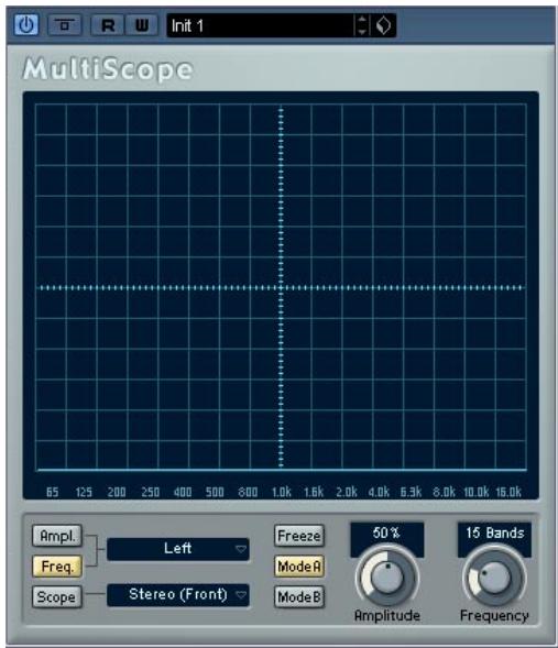 STEINBERG CUBASE 4 - Analyseur de spectre - 1