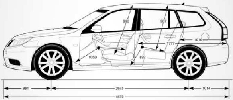SAAB 9-3 SPORT-HATCH - Ans d'innovation. - 1