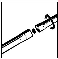 PROGRESS PA 5190 - Connecting the suction hose and suction tube. - 1