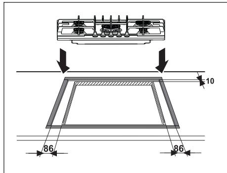PROGRESS PAG7530E-B - Côtés d'encastrement - 3