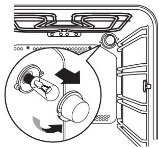 PROGRESS PBN1220X - Warning - the oven door must be removed before cleaning. The oven door can suddenly slam shut if you try to pull the internal pane from the suspended door. - 2