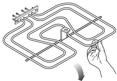 PROGRESS PBN1220X - Ensure the retaining nut on the grill element is properly tightened so that it does not fall down when in use. - 2