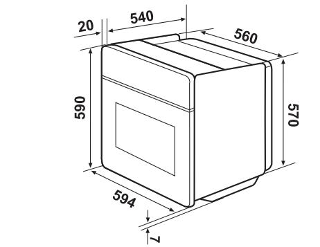PROGRESS PBN1220X - Fijación delorno almueble - 1