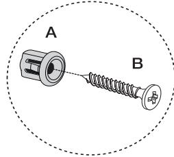 PROGRESS PBN1310X - Fijación del hora al mueble - 5