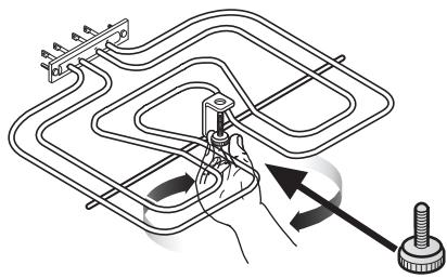 PROGRESS PBN1310X - Compruebe que la tuerca de sujeción del grill estéfirmamente apretada para impedir que se caiga durante su uso. - 1