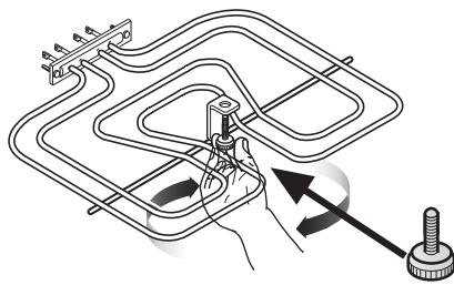 PROGRESS PBN1320X - Assicuratevi che il dato di fissaggio sua serrato correttamente all'elemento grill, per evitare che possa cadere durante l'uso. - 1