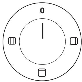 PROGRESS PHN1110S - Control knobs for hob - 1