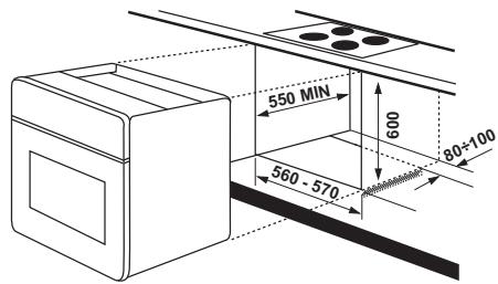 PROGRESS PHN1110W - Fissaggio nel mobile - 2