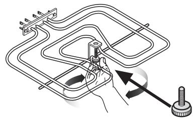 PROGRESS PHN1220X - Ensure the retaining nut on the grill element is properly tightened so that it does not fall down when in use. - 1
